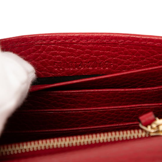 Geldbörse mit Kette aus Leder mit überlappendem G - gebraucht - Image 6