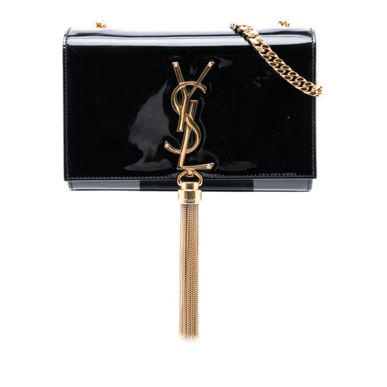Gebrauchte Kleine Patent-Monogramm Kate Quasten-Crossbody-Tasche - Image 1