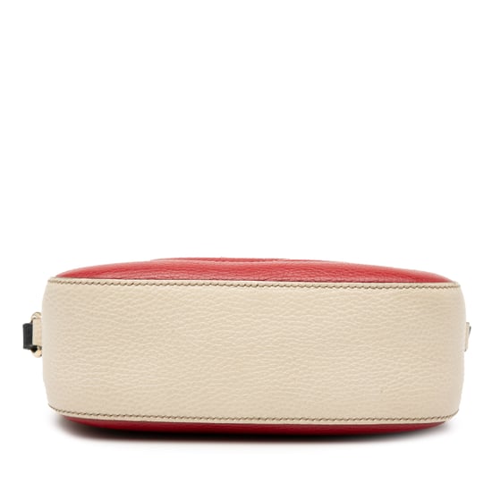 Gebrauchte kleine dreifarbige Leder Soho Disco Crossbody Tasche - Image 3