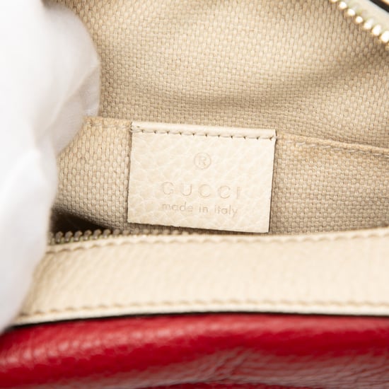 Gebrauchte kleine dreifarbige Leder Soho Disco Crossbody Tasche - Image 5