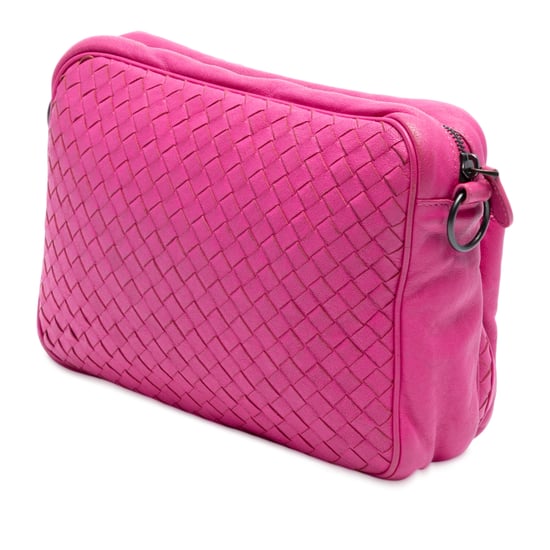 Gebrauchte Nappa Intrecciato Messenger Bag mit Fronttasche - Image 2