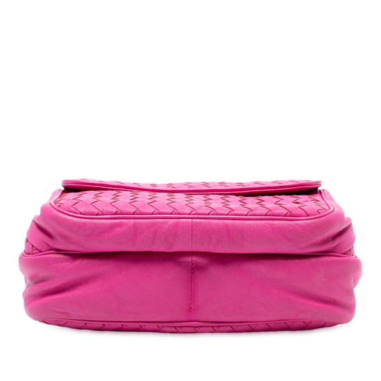 Gebrauchte Nappa Intrecciato Messenger Bag mit Fronttasche - Image 3