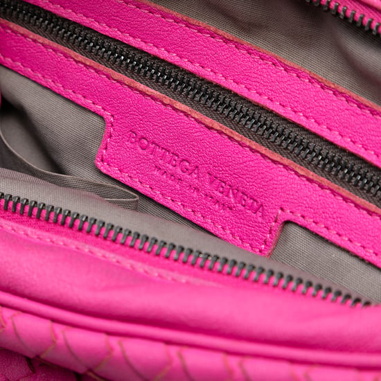 Gebrauchte Nappa Intrecciato Messenger Bag mit Fronttasche - Image 5