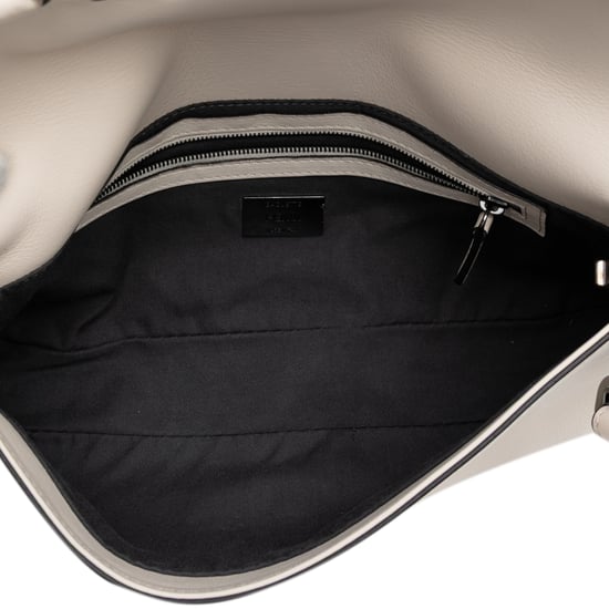 Gebrauchte Whipstitch-Leder-Baguette-Crossbody Tasche - Image 4