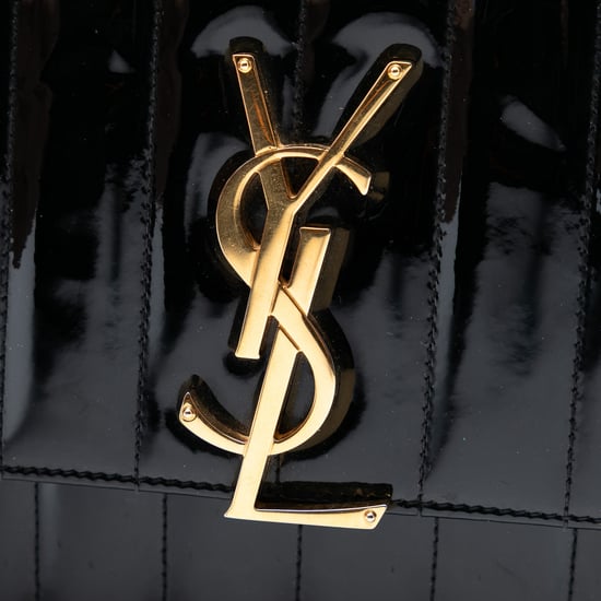 Saint Laurent Pre-owned Medium Vicky Umhängetasche, lackiertes Leder, pre-owned - Schwarz - Image 5