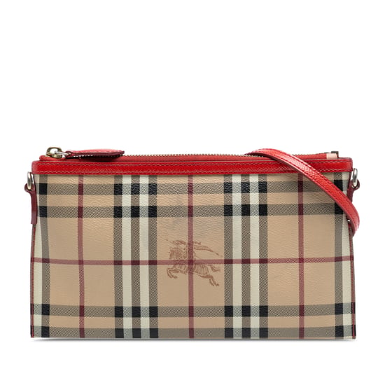 Gebrauchtes Haymarket Check beschichtetes Canvas Peyton Crossbody - Image 1
