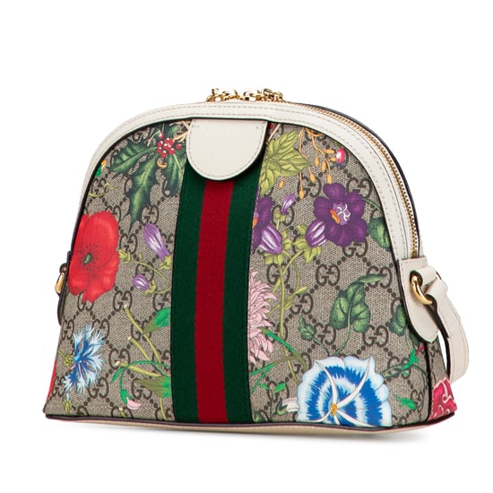 Gebrauchtes kleines GG Supreme Flora Ophidia Dome Crossbody - Image 2