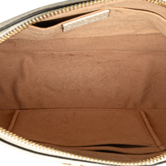 Gebrauchtes kleines GG Supreme Flora Ophidia Dome Crossbody - Image 4