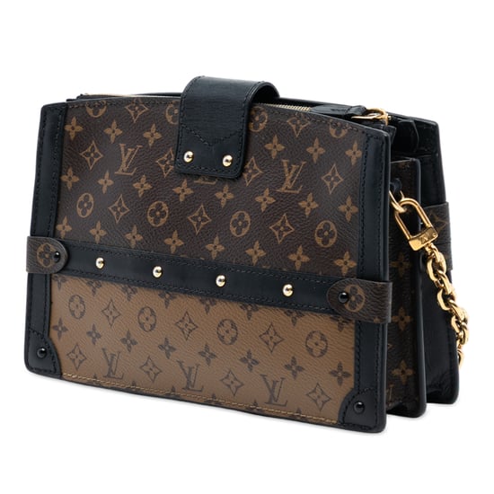 Gebrauchte Monogram Reverse Trunk Clutch - Image 2
