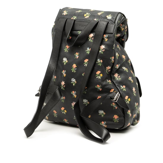 Gebrauchte Leder-Prairie-Rucksack mit floralem Druck für Festivals - Image 2