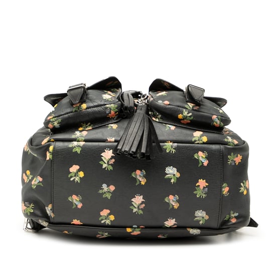 Gebrauchte Leder-Prairie-Rucksack mit floralem Druck für Festivals - Image 3
