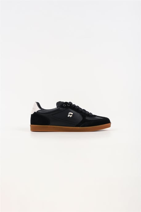 Karl Lagerfeld Kandidate NFT Leder Damen Schwarze Sneakers - Image 2