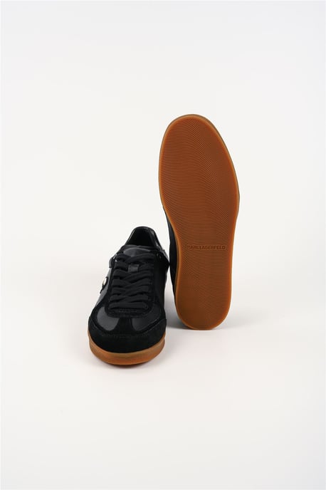 Karl Lagerfeld Kandidate NFT Leder Damen Schwarze Sneakers - Image 5