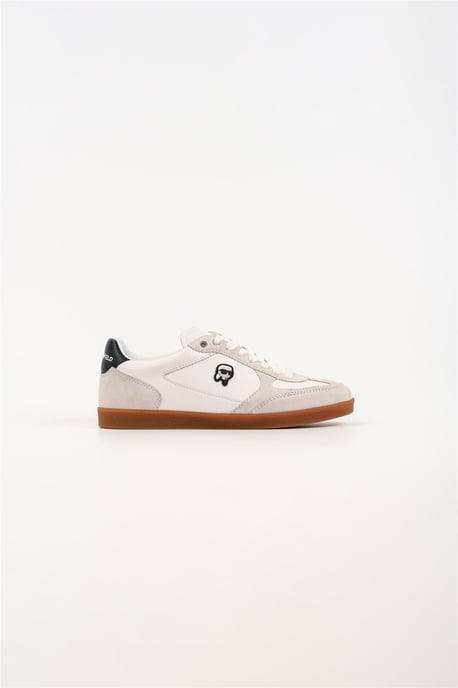 Karl Lagerfeld Kandidate NFT Leder Damenweiße Sneakers - Image 2