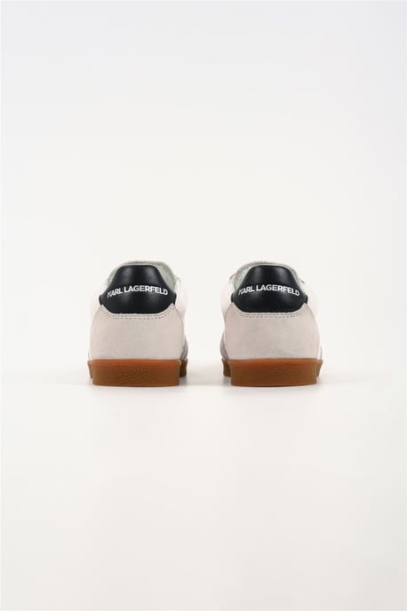 Karl Lagerfeld Kandidate NFT Leder Damenweiße Sneakers - Image 3