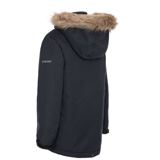 Trespass Childrens/Kids Upbeat Parka (Schwarz) - Image 2