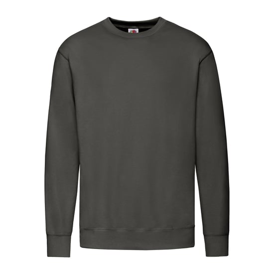 Fruit of the Loom - Sweatshirt für Herren/Damen Unisex angesetzte Ärmel (Hellgrau) - Image 1