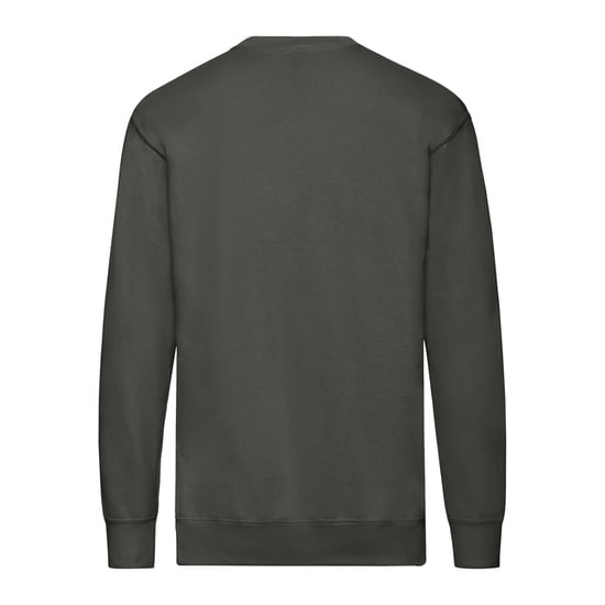 Fruit of the Loom - Sweatshirt für Herren/Damen Unisex angesetzte Ärmel (Hellgrau) - Image 2