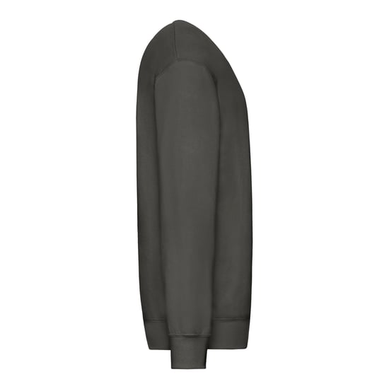 Fruit of the Loom - Sweatshirt für Herren/Damen Unisex angesetzte Ärmel (Hellgrau) - Image 3