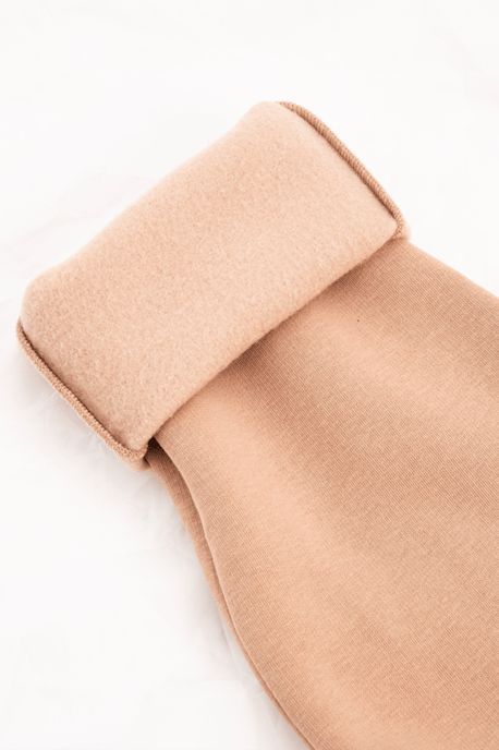 JUSTEVER Damen-Sweatshirt mit Rundhalsausschnitt, Stickerei, gefüttert mit feinem Fleece-Innenfutter und der Farbe Mink - Rigil - Image 5