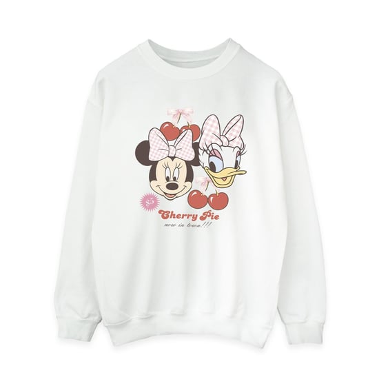 Disney - "Cherry Pie" Sweatshirt für Damen (Weiß/Weiß) - Image 1