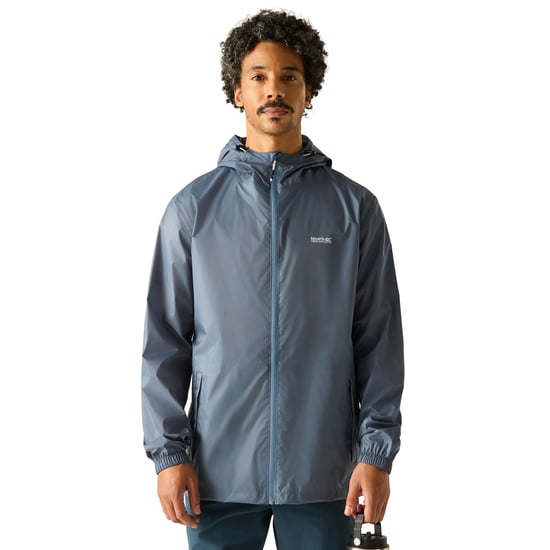 Regatta Herren Regenjacke Pack It III wasserfest (Blassblau) - Image 4