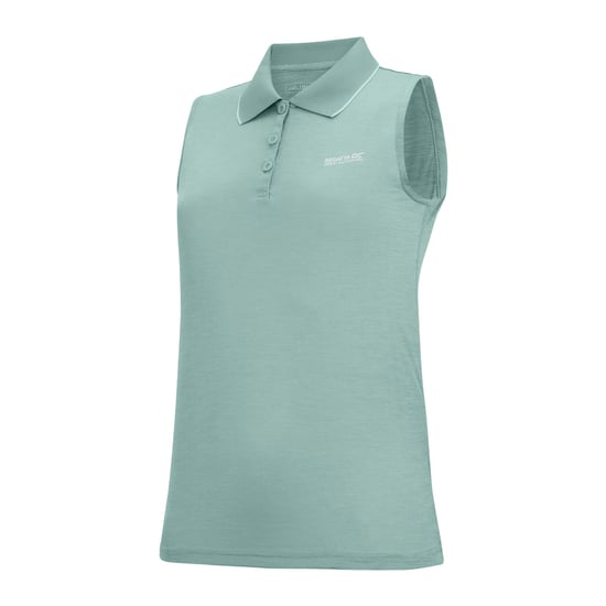 Regatta - "Tima II" Poloshirt für Damen Ärmellos (Moos) - Image 3