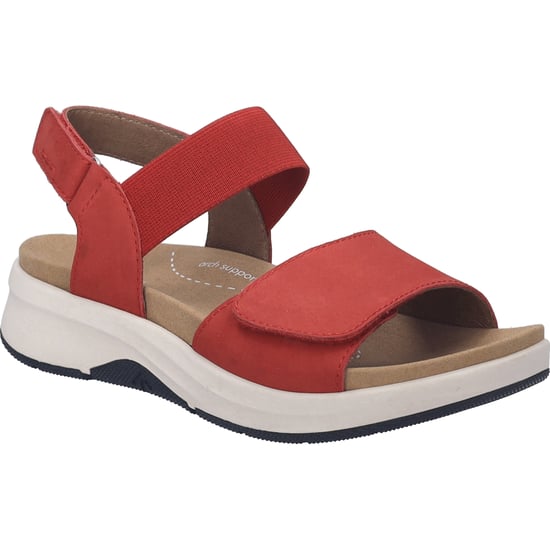 JOSEF SEIBEL Damen Sandale Estelle 13 in rot - Image 1