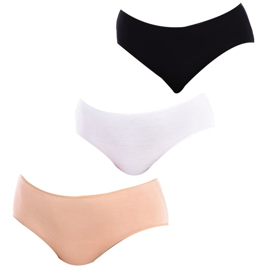 3er-Pack klassische Bambusunterwäsche für Damen Q904 - Image 1