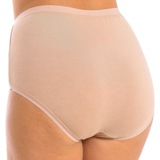2er-Pack Damen Hohe Taillen Bambus Slips Q908 - Image 4