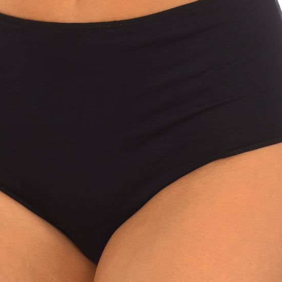 2er-Pack Damen Hochgeschnittene Bambusunterhosen Q906 - Image 3