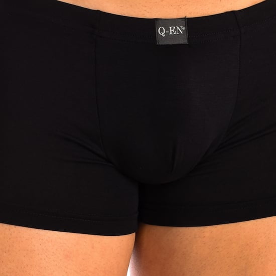 Herren Bambus Elastische Atmungsaktive Boxer Shorts Q514 - Image 2