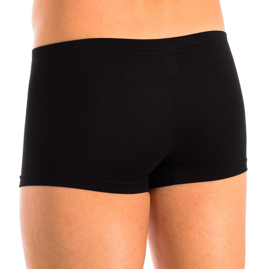 Herren Bambus Elastische Atmungsaktive Boxer Shorts Q514 - Image 3