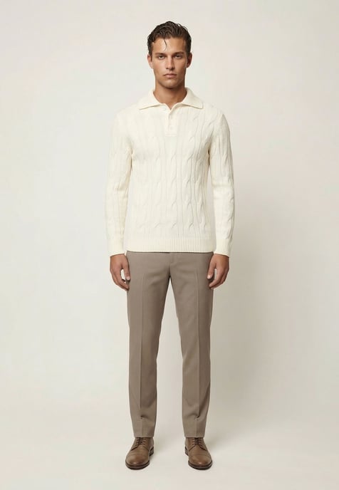 Pullover Pullover Mit Polo-Kragen - Image 3