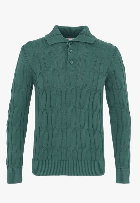 Pullover Pullover Mit Polo-Kragen - Image 1