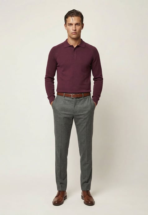 Pullover Pullover Mit Polo-Kragen - Image 3