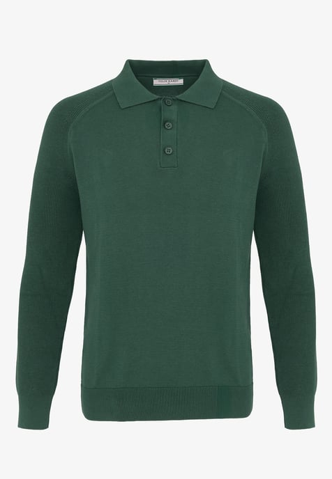 Pullover Pullover Mit Polo-Kragen - Image 1