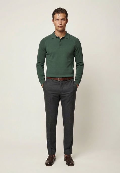 Pullover Pullover Mit Polo-Kragen - Image 3