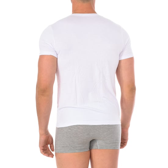 Herren Bambus Kurzarm-Unterhemd Q603 - Image 3