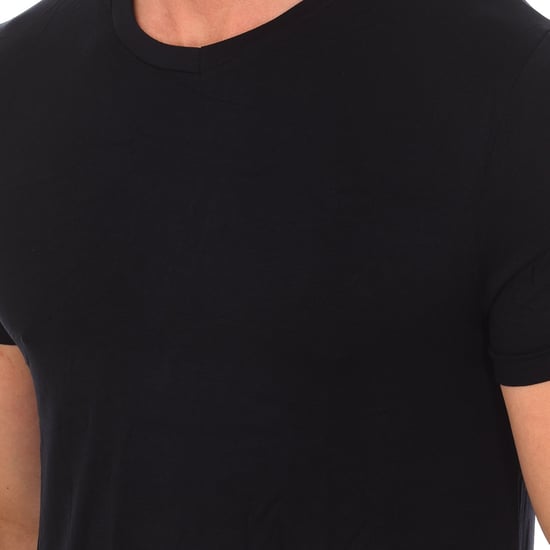 Herren-Bambus T-Shirt mit kurzen Ärmeln Q603 - Image 2