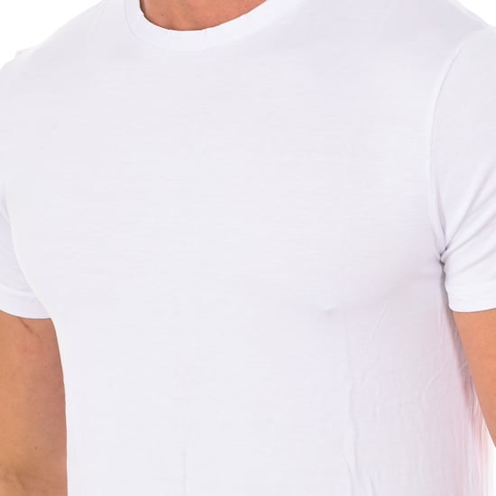 Herren Bambus Kurzarm Unterhemd Q602 - Image 2
