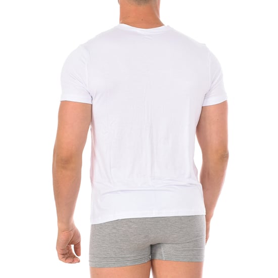 Herren Bambus Kurzarm Unterhemd Q602 - Image 3