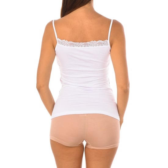Damen Top aus Bambus mit Spitzenbesatz Q705 - Image 3