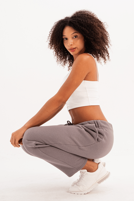 Damen Jogginghose mit Fleece-Futter - Image 4