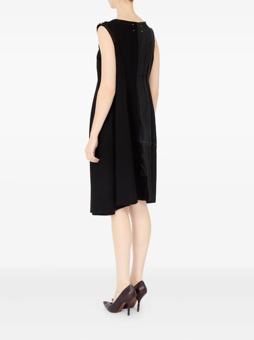 Schwarzes Wollkleid - Image 3