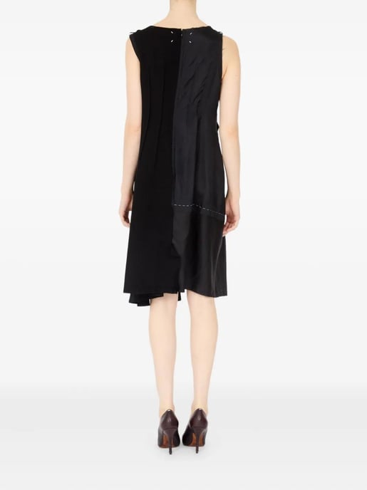Schwarzes Wollkleid - Image 4