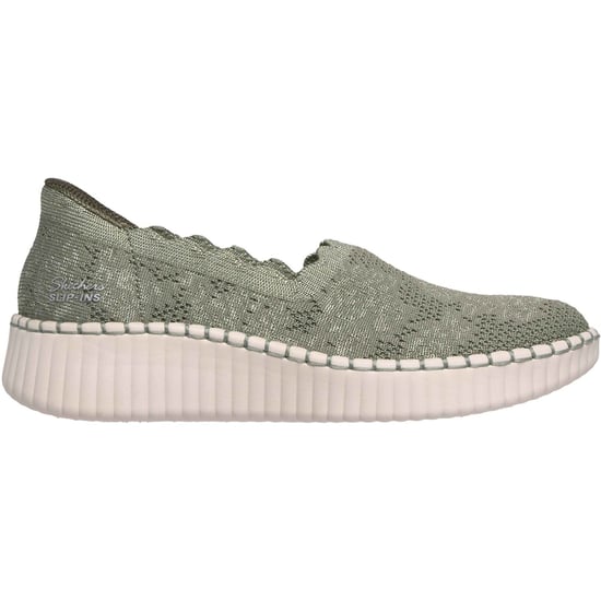 Skechers Wilshire Boulevard Polyester Damen Sneakers in Olivgrün - Image 2