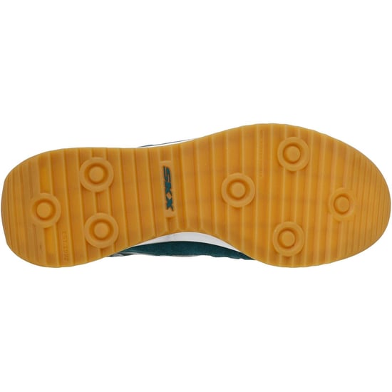 Skechers SKX 92 Spective Leder Herren Sneakers Grün/Weiß - Image 2