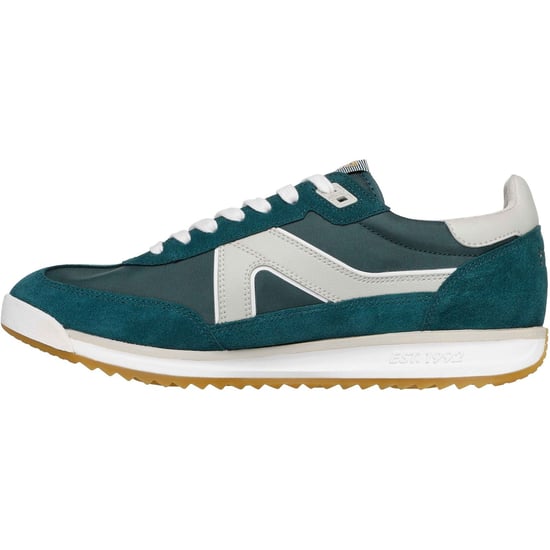 Skechers SKX 92 Spective Leder Herren Sneakers Grün/Weiß - Image 4