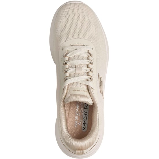 Skechers Skech-Lite Pro 2.0 Polyester Damen Sneaker Natur/Gold - Image 3